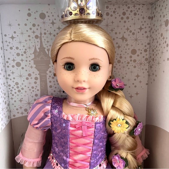 American Girl Disney Limited Edition Collector Series Rapunzel Doll - Picture 8 of 11